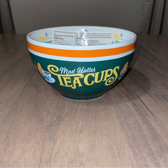 Disney Other - New Disney Parks Alice in Wonderland Mad Tea Party Mad Hatter Serving Bowl 32 Oz